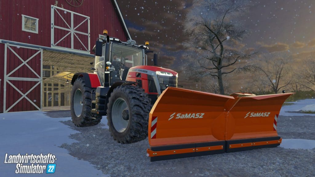 Farming Simulator 22 im Winter